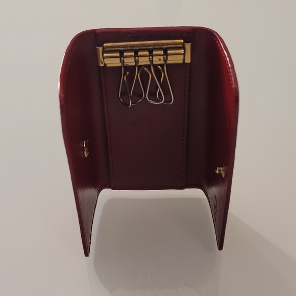 Vernis LOUIS VUITTON Monogram Key Holder - Picture 6 of 12